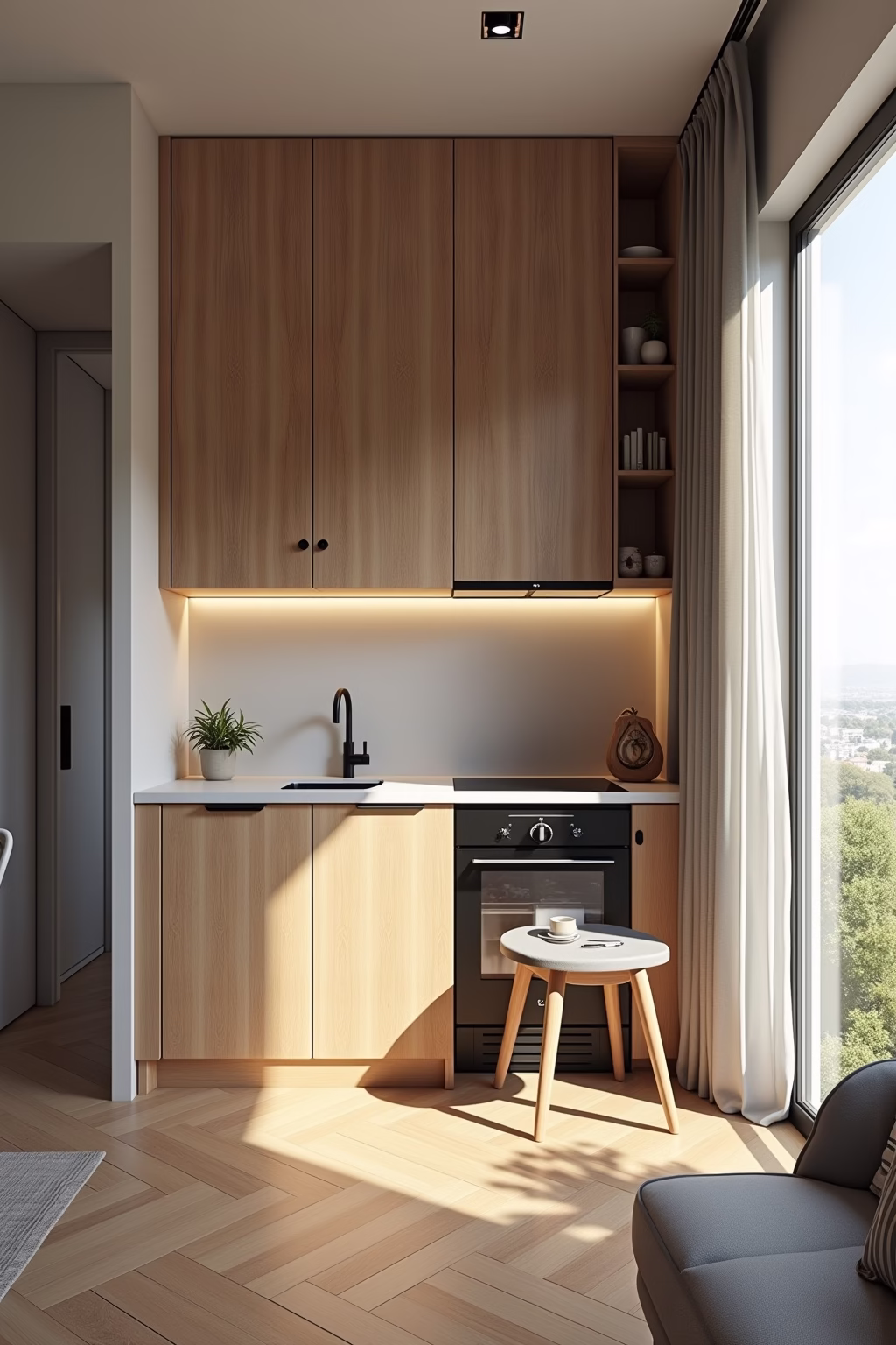 1 zimmer wohnung einrichten 15 qm outline 6