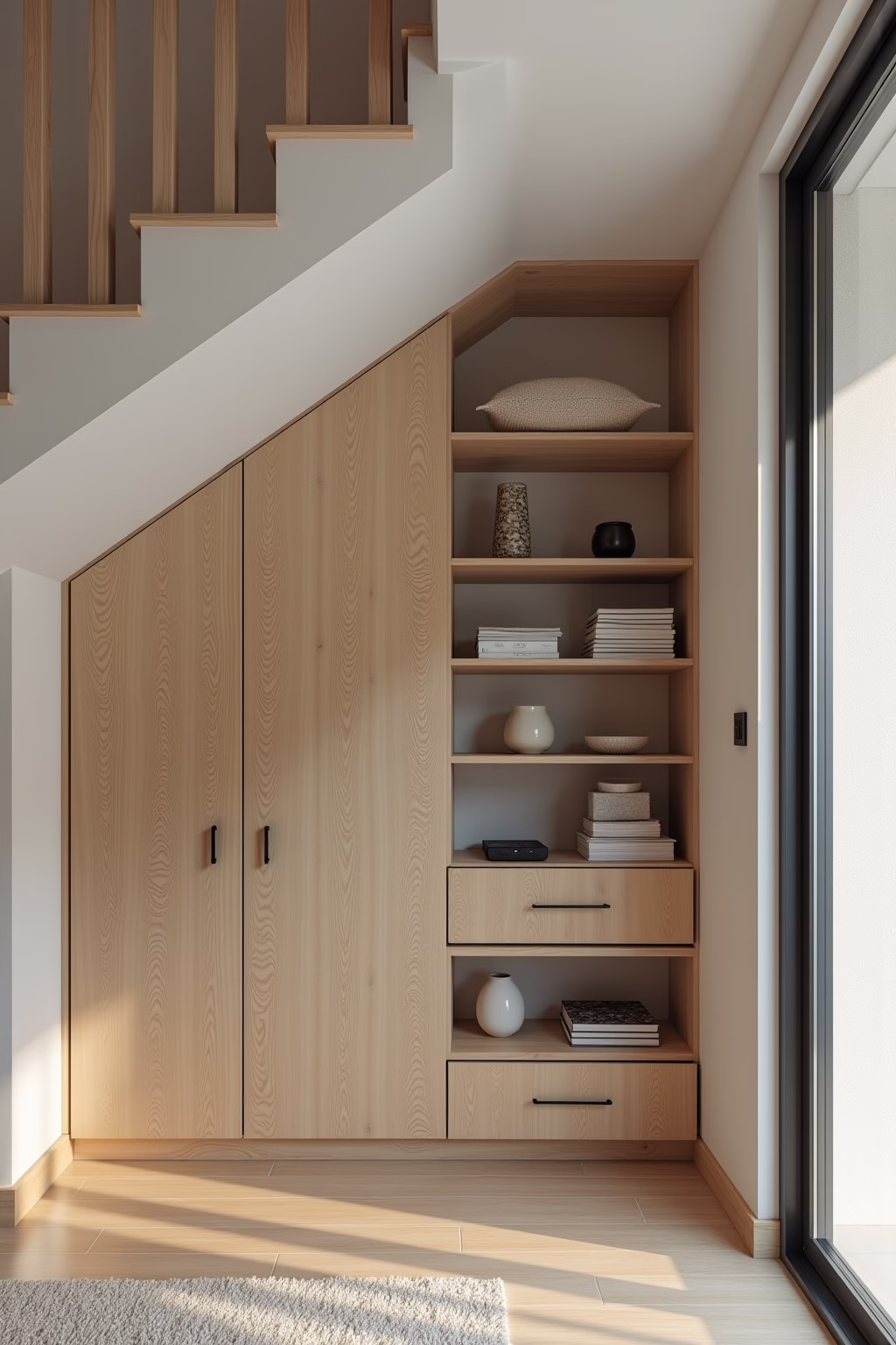 abstellraum unter treppe einrichten outline 2