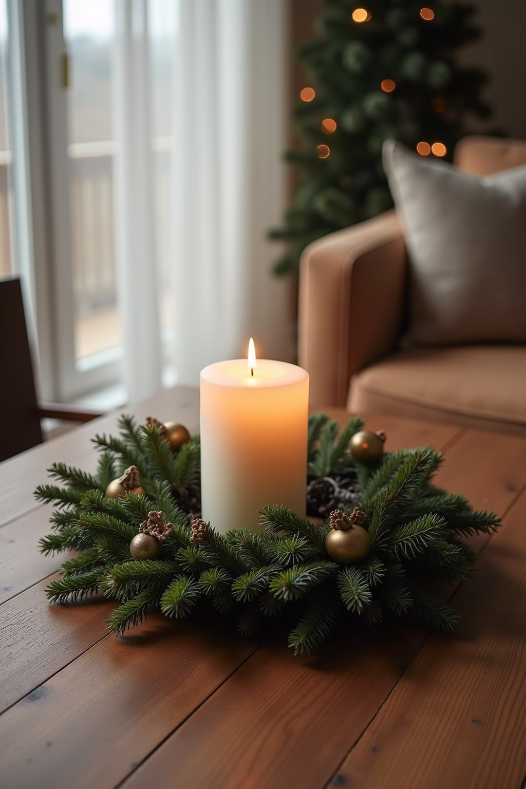 adventkranz ideen modern outline 4