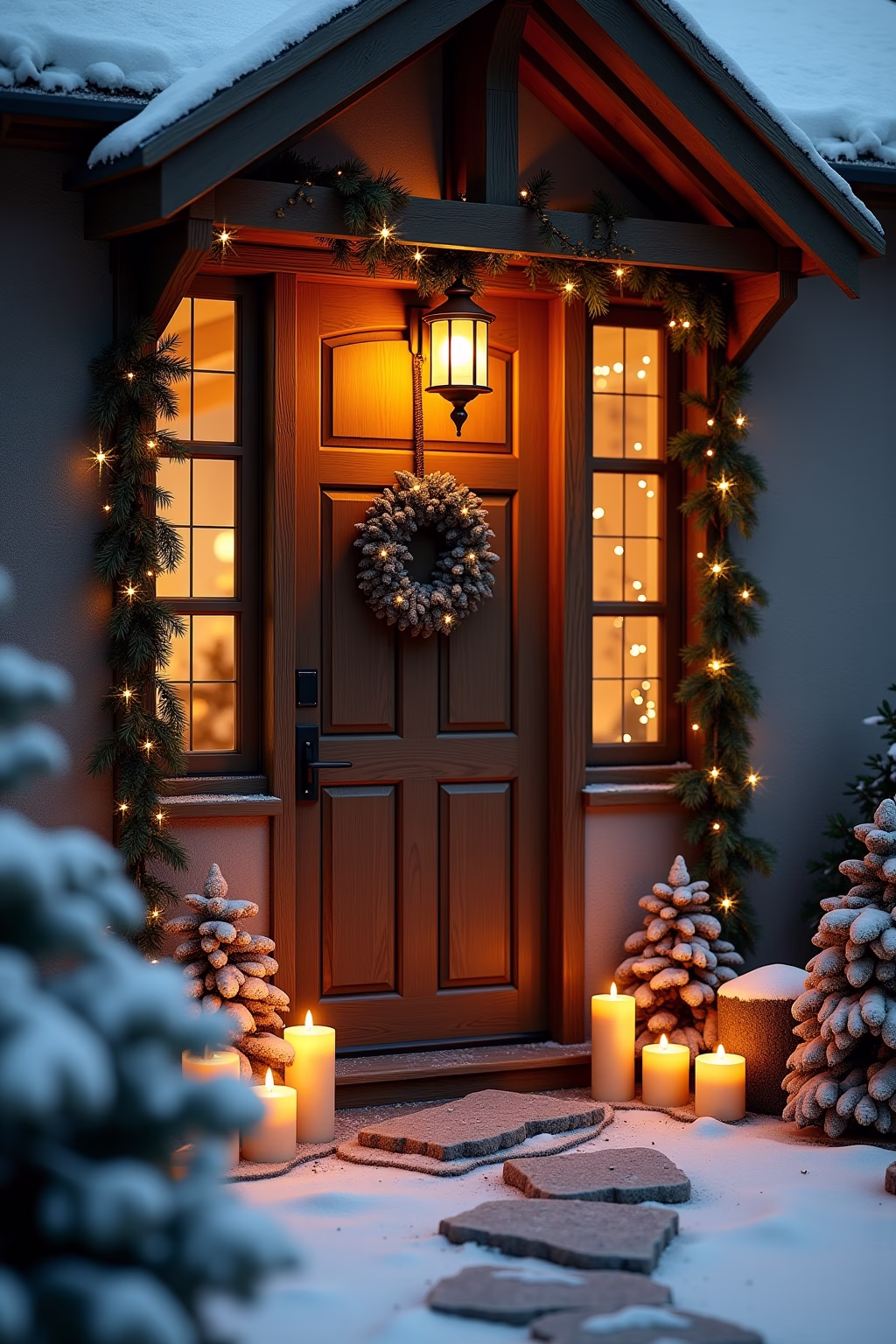 8 Adventsdeko Draussen Eingang Ideen für Weihnachten 15 adventsdeko draussen eingang outline 3 1