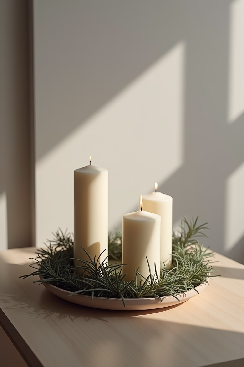 adventskranz modern tablett outline 3 1