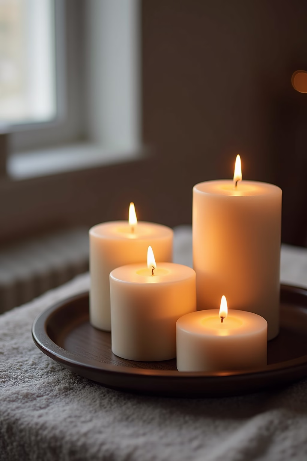 adventskranz modern tablett outline 4