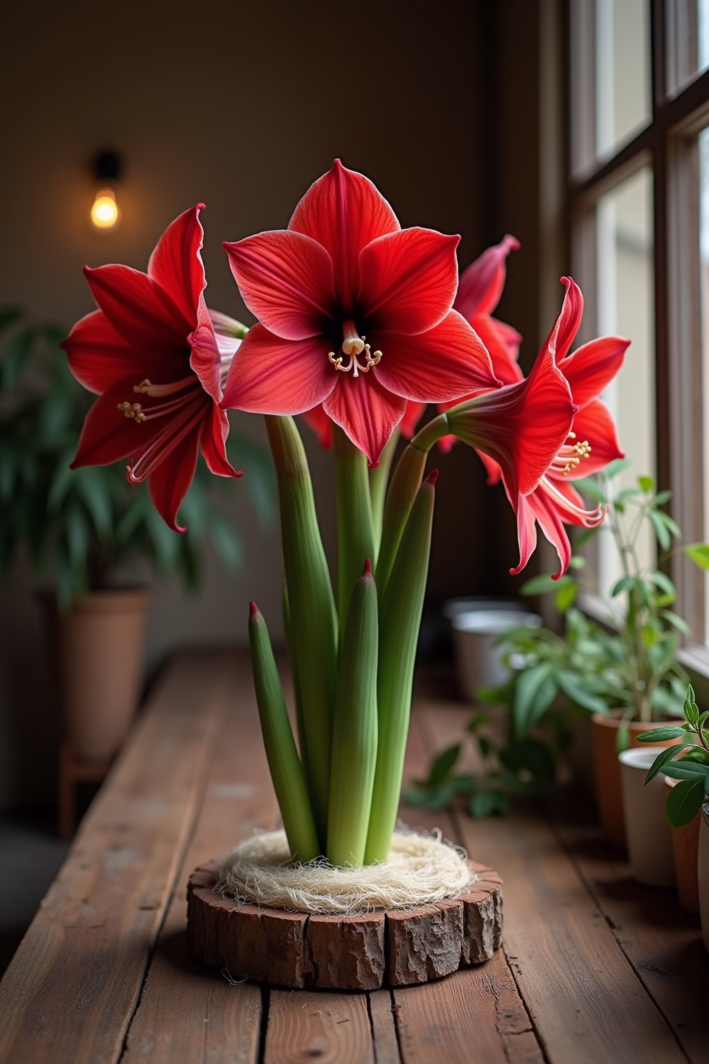 amarilis deko weihnachten outline 5