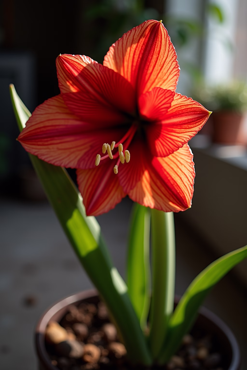 amarilis deko weihnachten outline 8