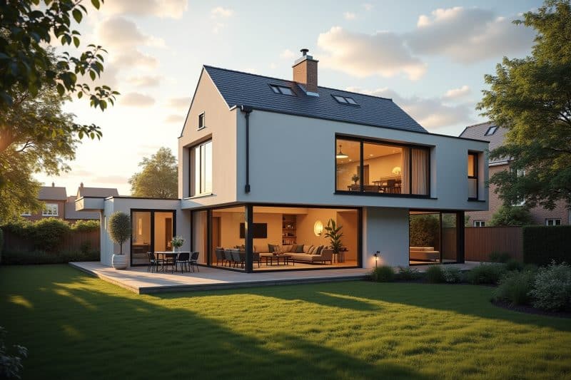 Anbau an bestehendes Haus: Ideen
