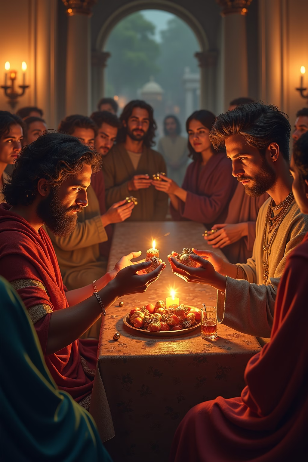 antike weihnachten outline 4