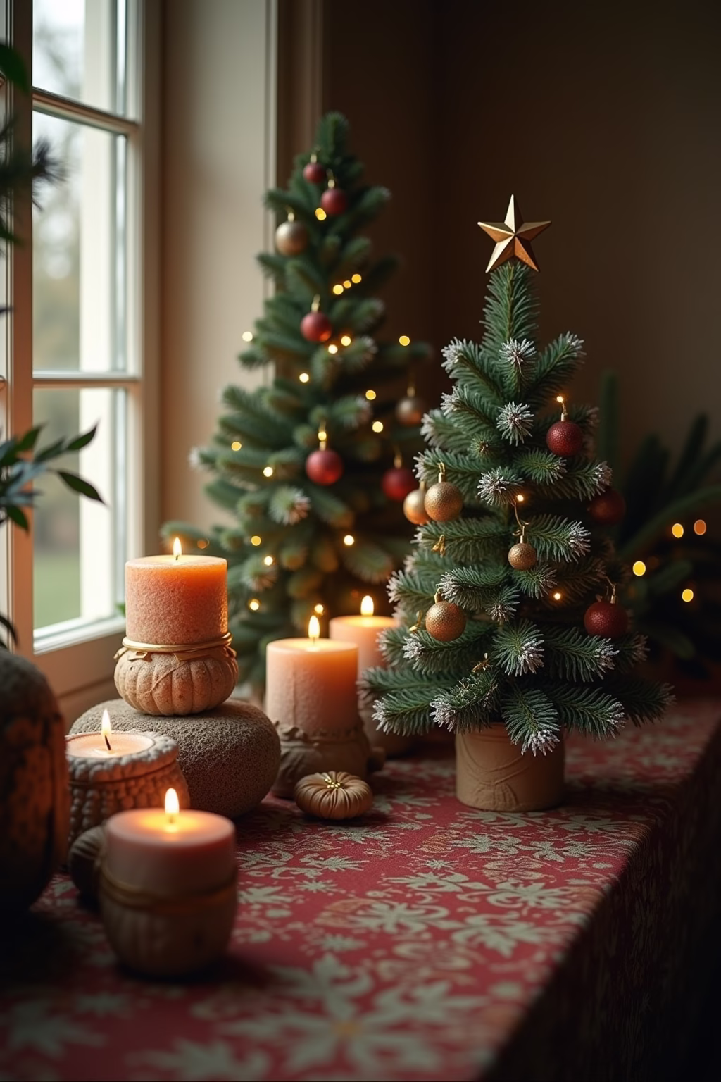 antike weihnachten outline 5