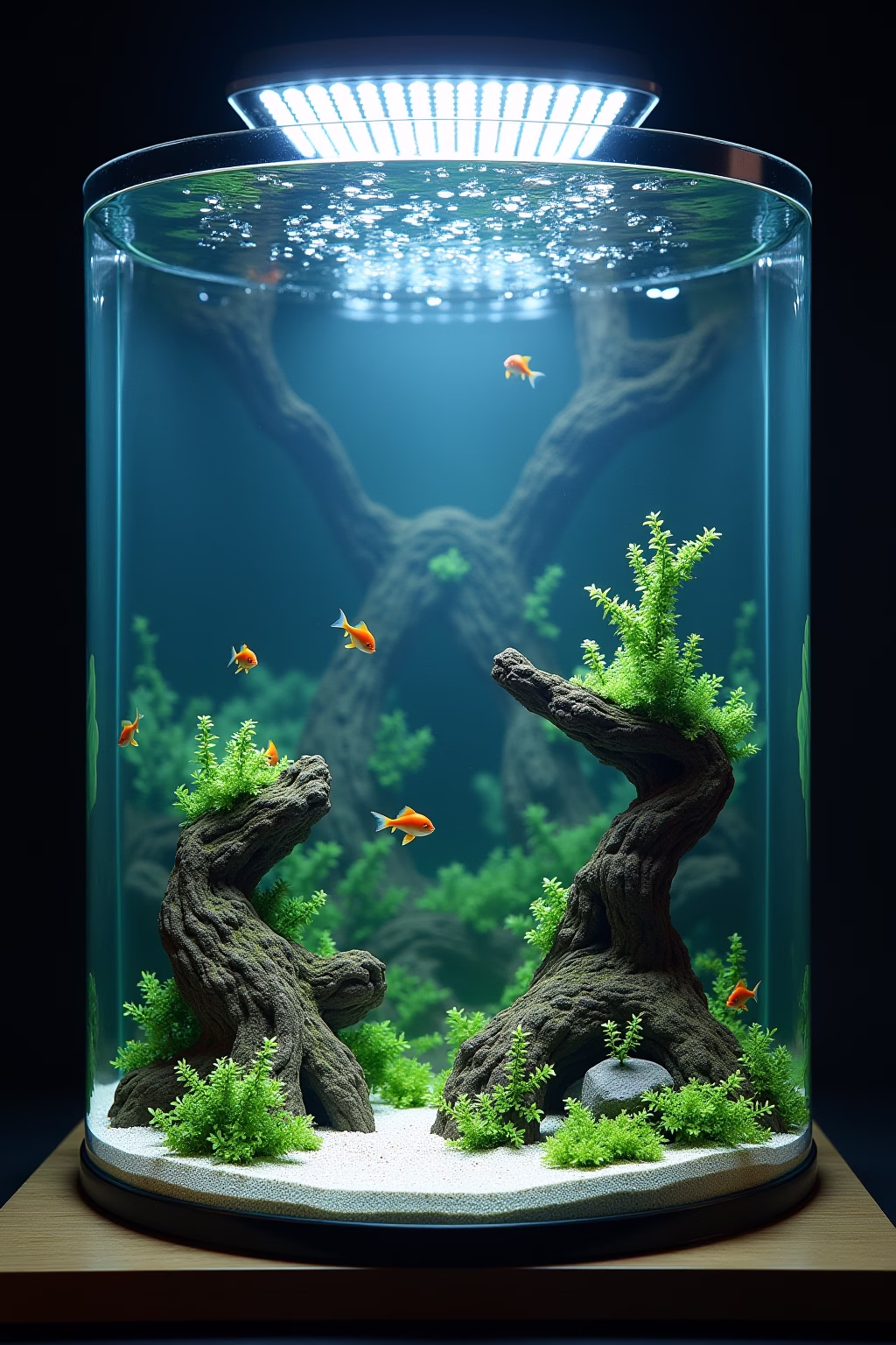 aquarium einrichten ideen outline 4