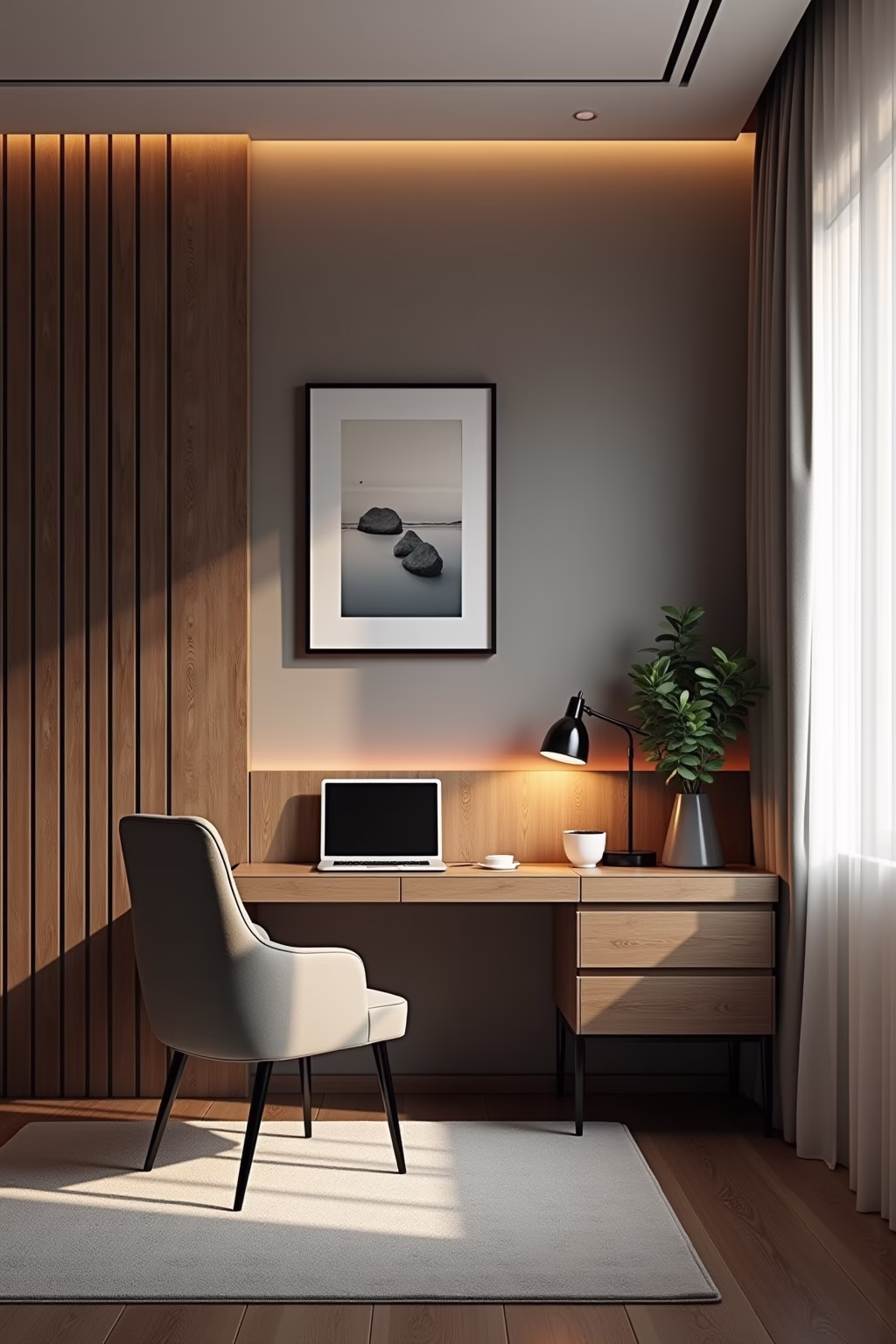 arbeitsplatz im schlafzimmer integrieren outline 2