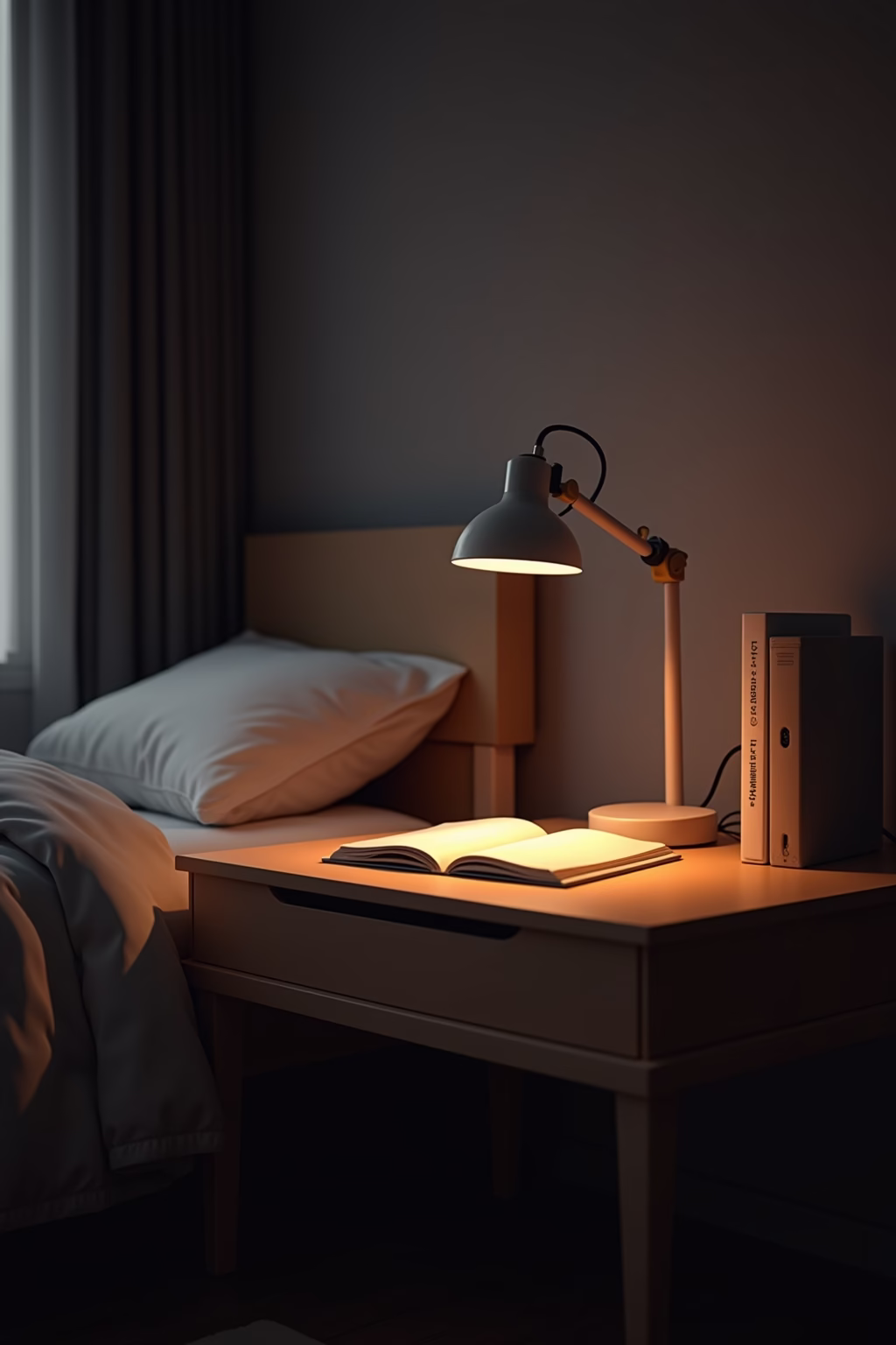 arbeitsplatz im schlafzimmer integrieren outline 4