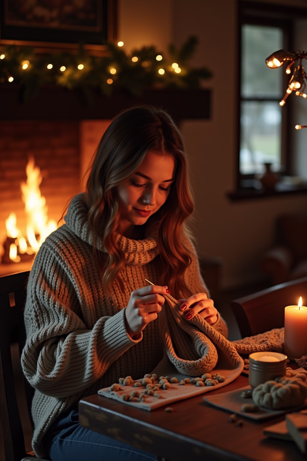 bauernhaus weihnachten outline 5 1