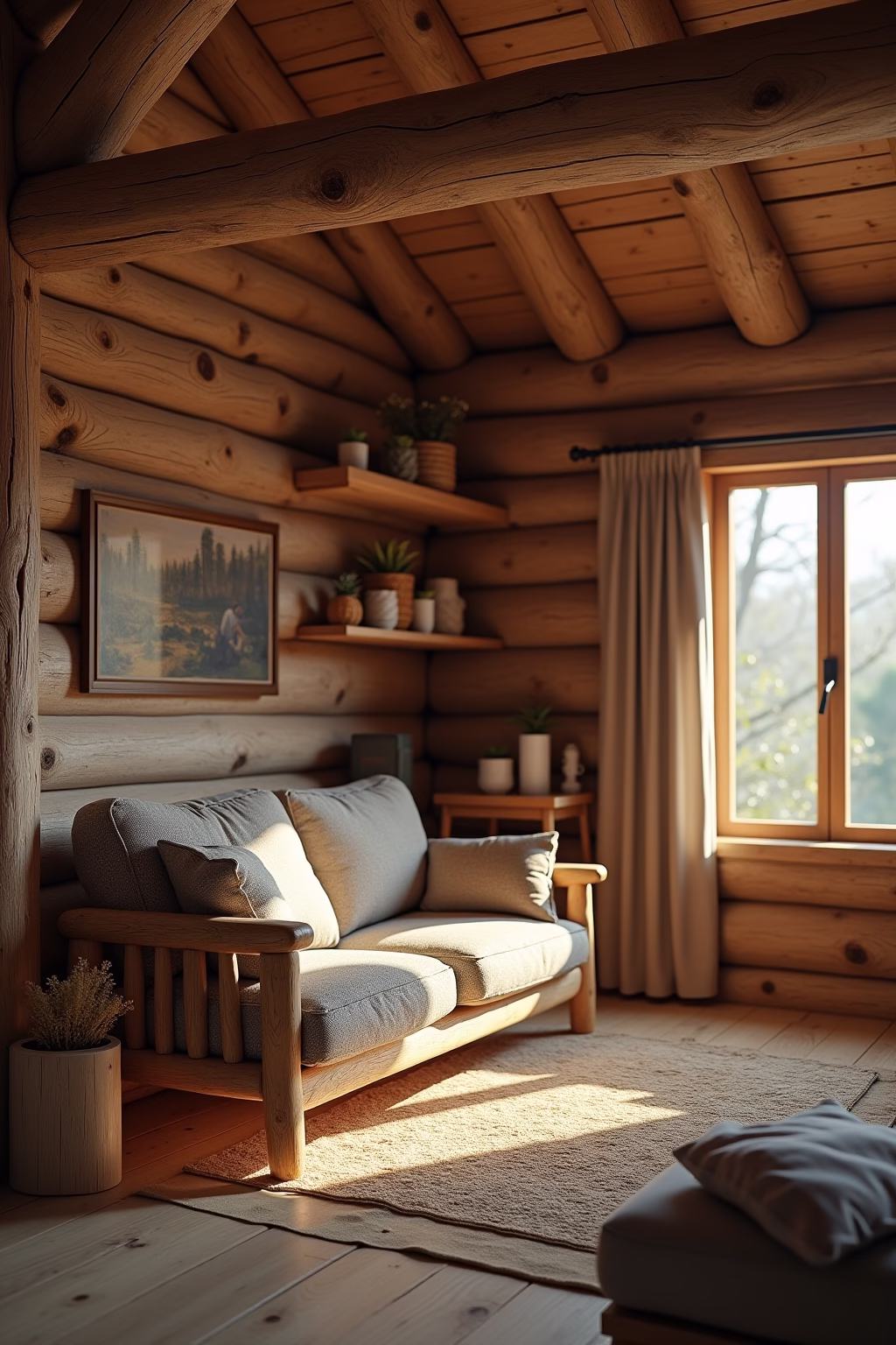 baumstamm deko outline 4