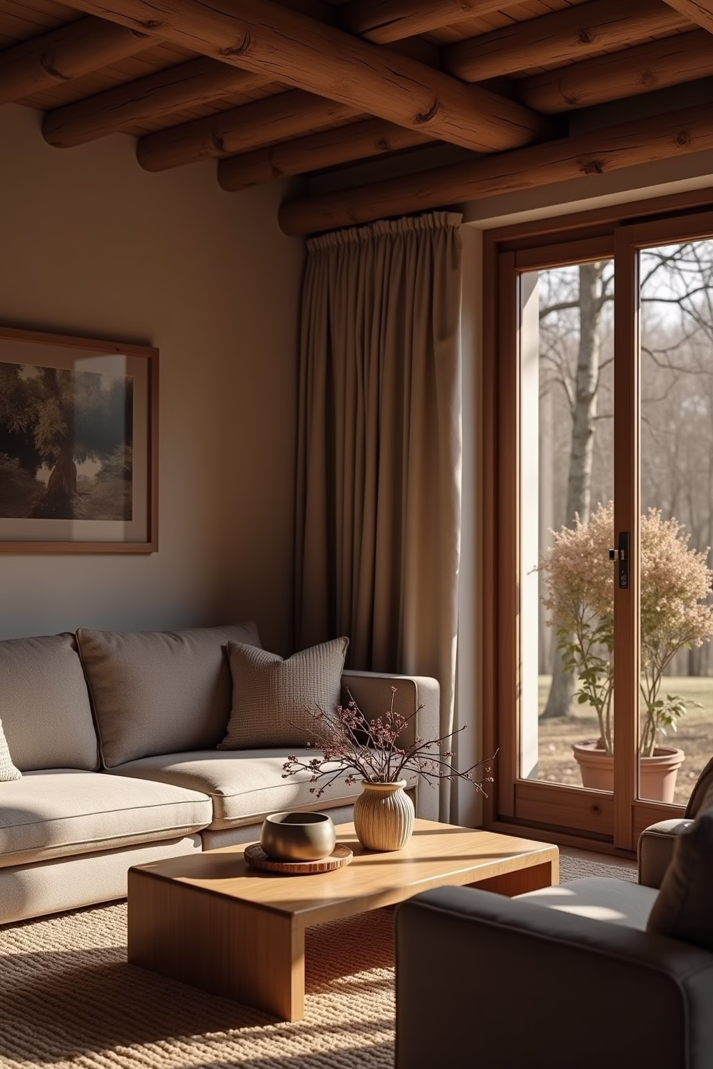 baumstamm deko outline 5