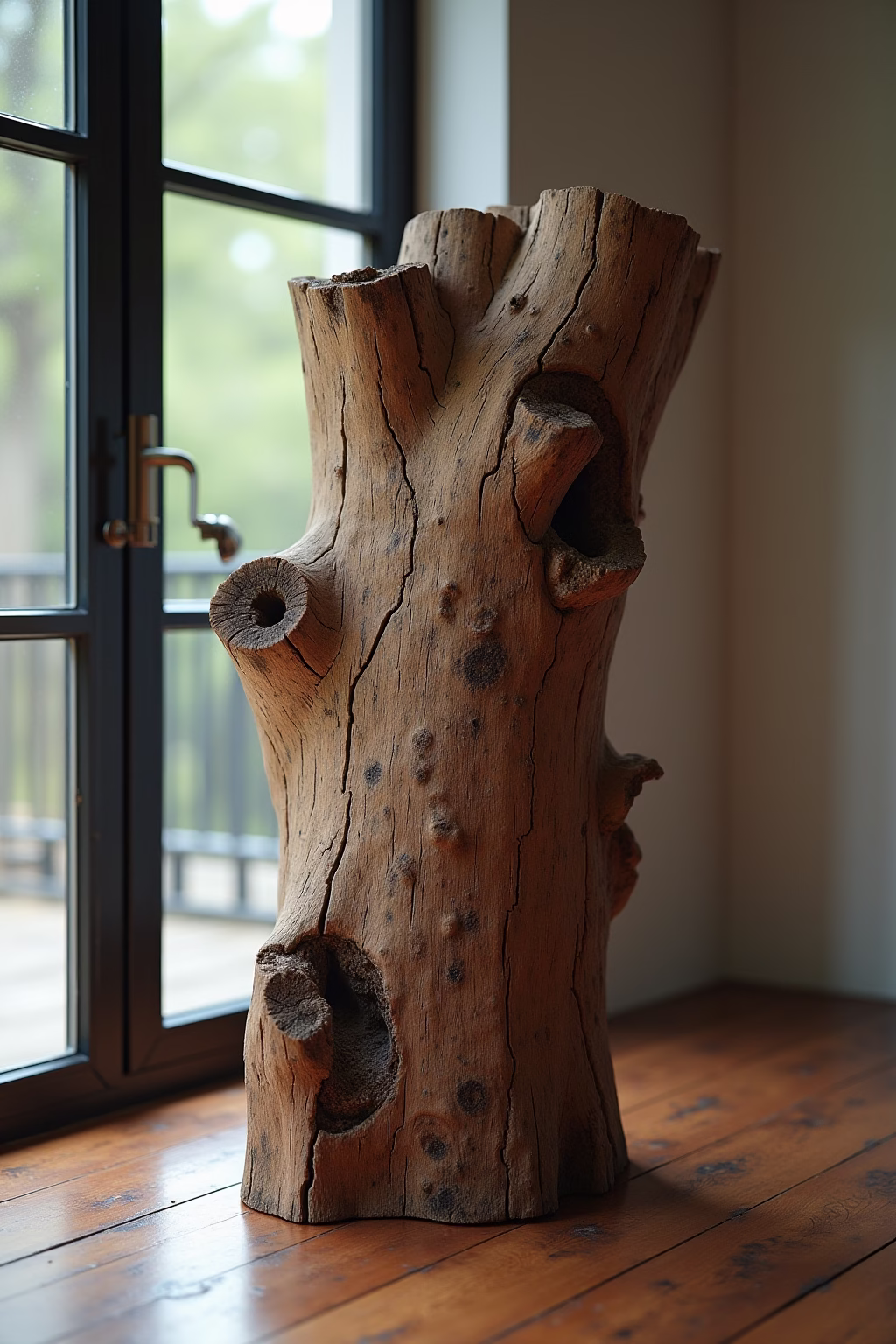 8 Baumstamm Deko Ideen für ein naturnahes Zuhause 19 baumstamm deko outline 7