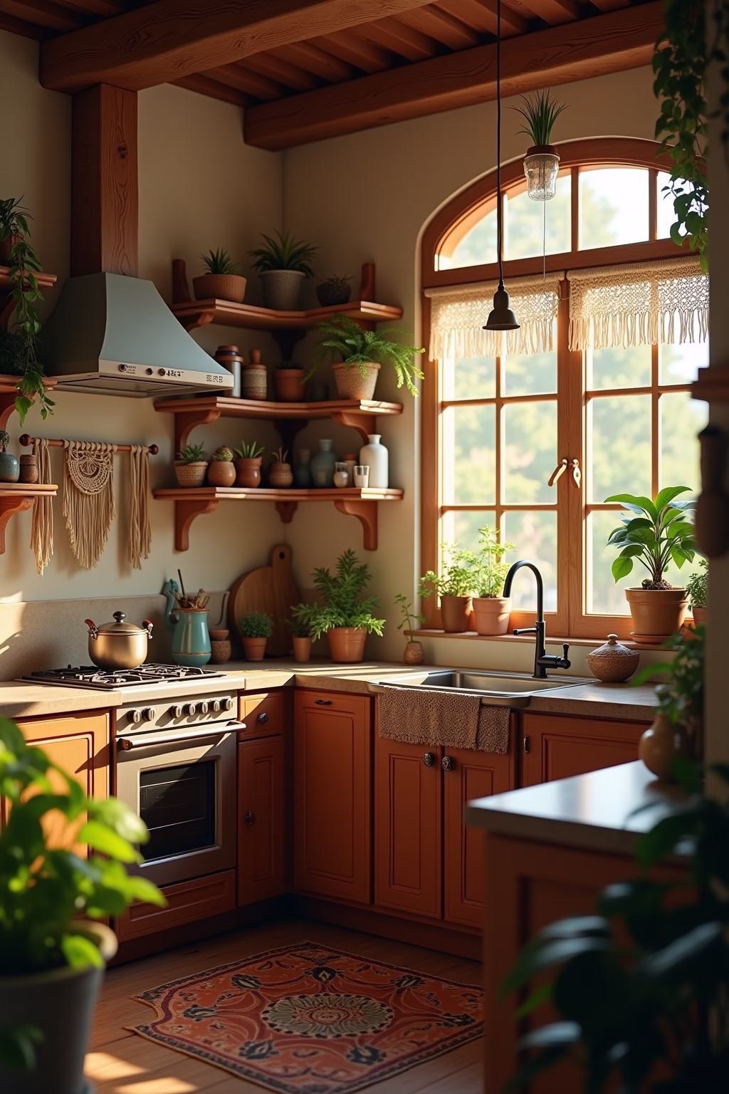 boho kueche outline 4