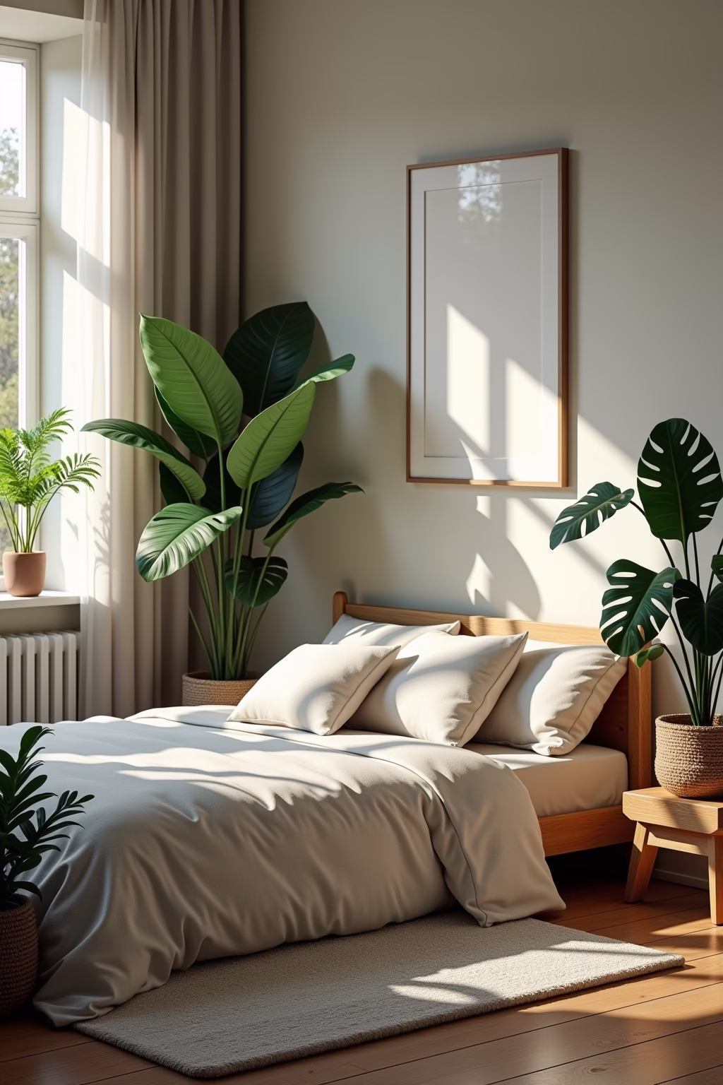botanische schlafzimmer outline 5