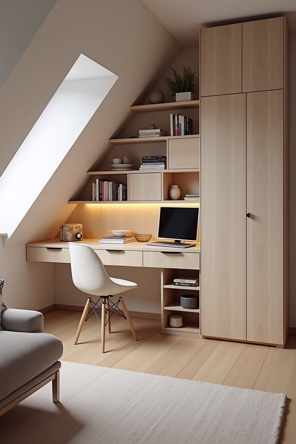 8 Dachgeschosswohnung einrichten Tipps für mehr Raum 15 dachgeschosswohnung einrichten outline 3