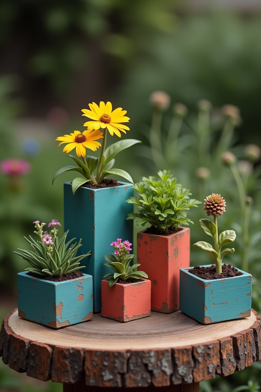 deko ideen pflanzsteine outline 4