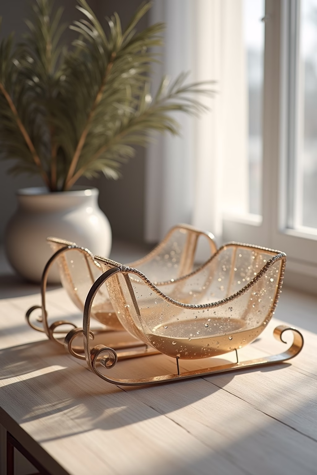 deko schlitten outline 3