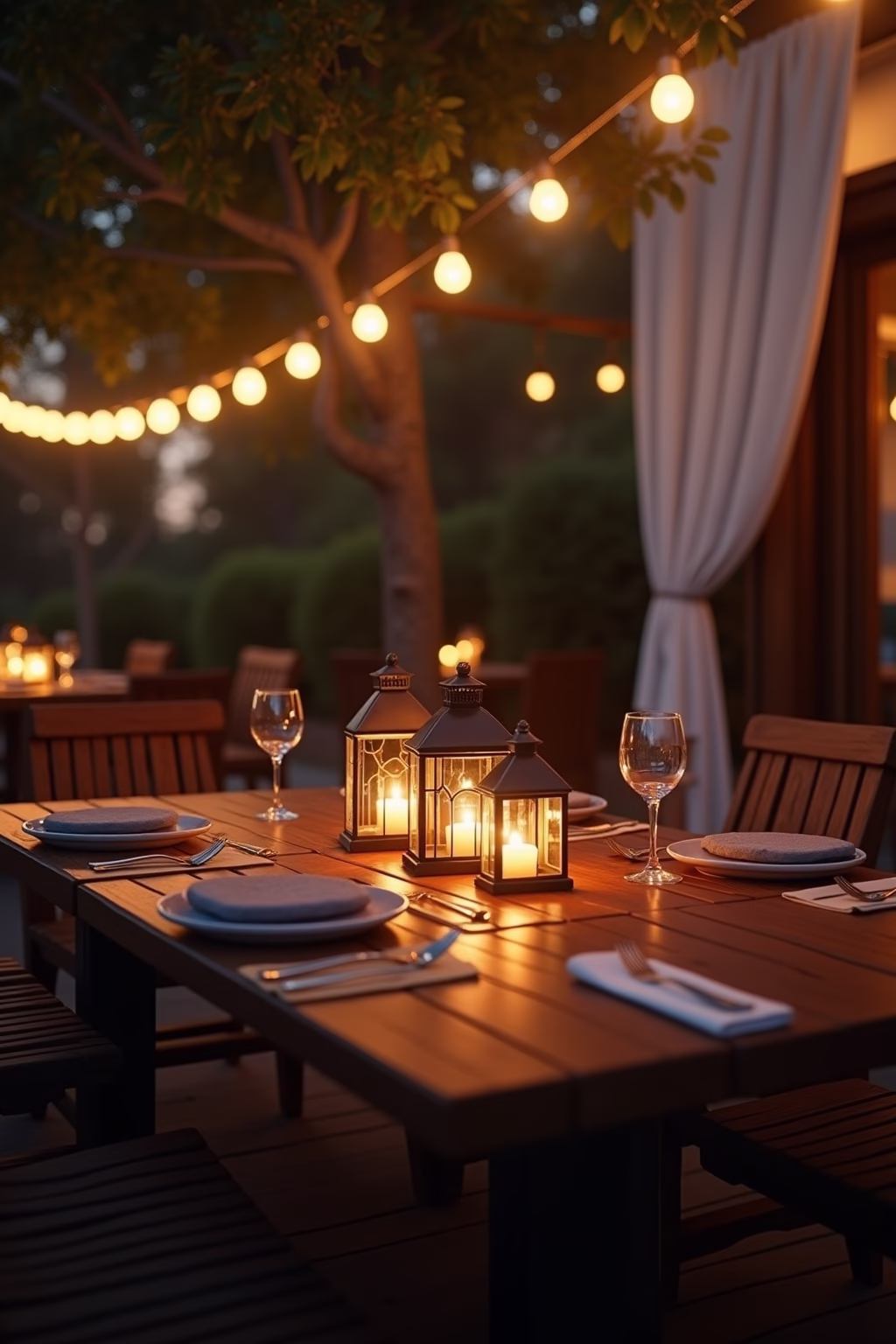 8 Deko Terrassentisch Ideen für mehr Gartencharme 19 deko terrassentisch outline 7