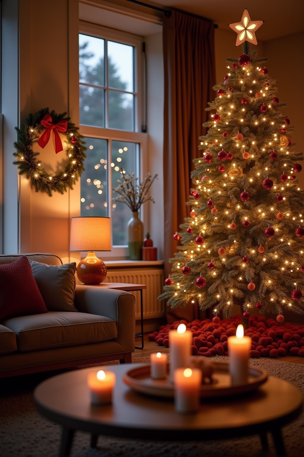 deko weihnachten outline 1