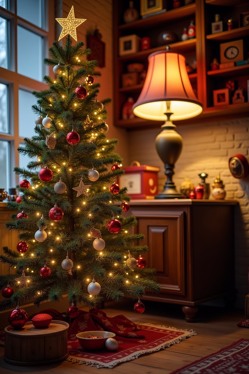 deko weihnachten outline 2