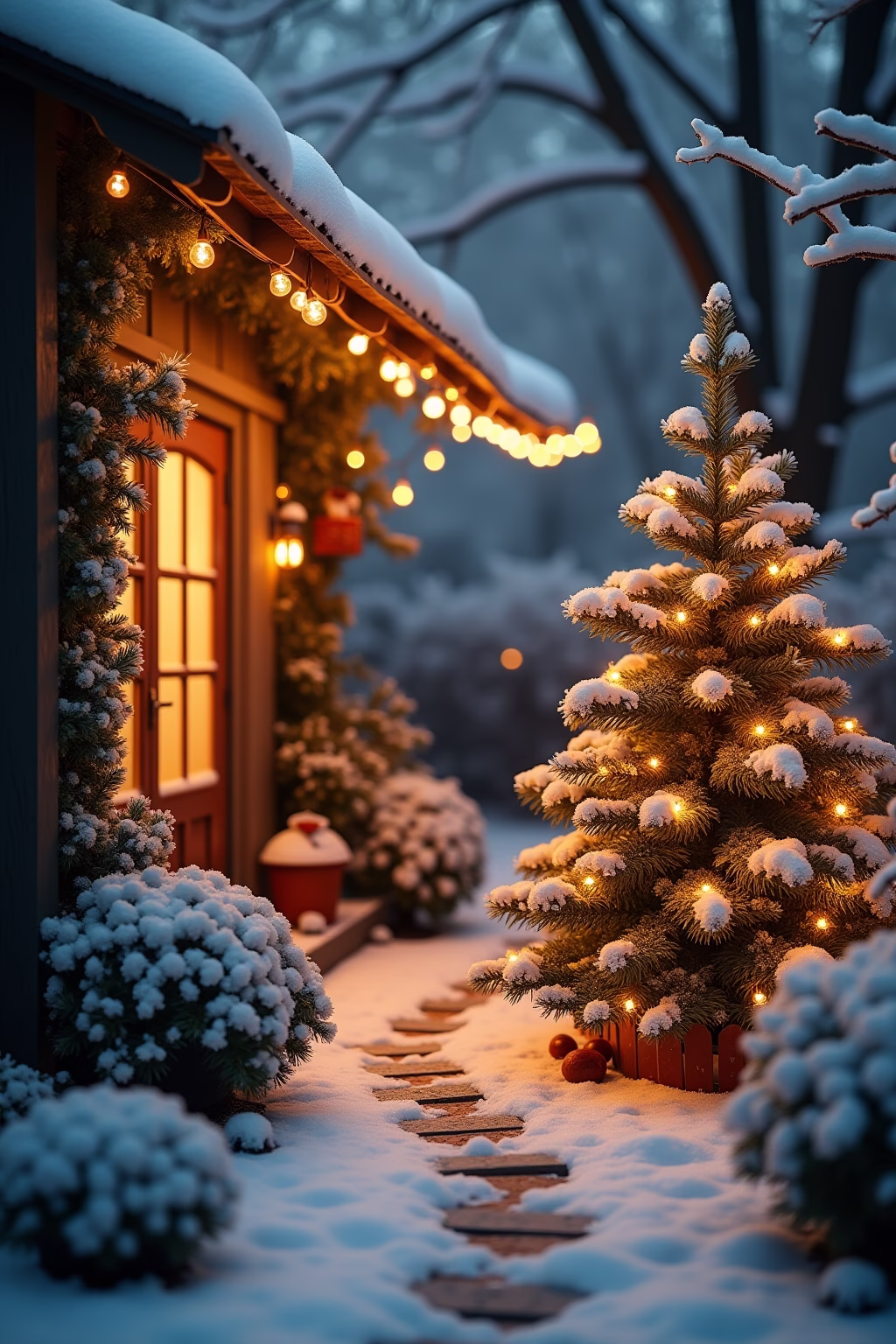 deko weihnachten outline 7