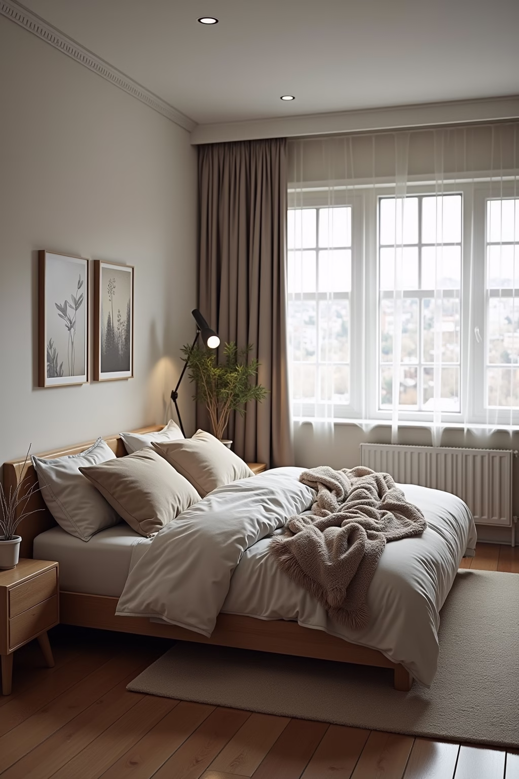 ein zimmer wohnung einrichten ideen outline 6