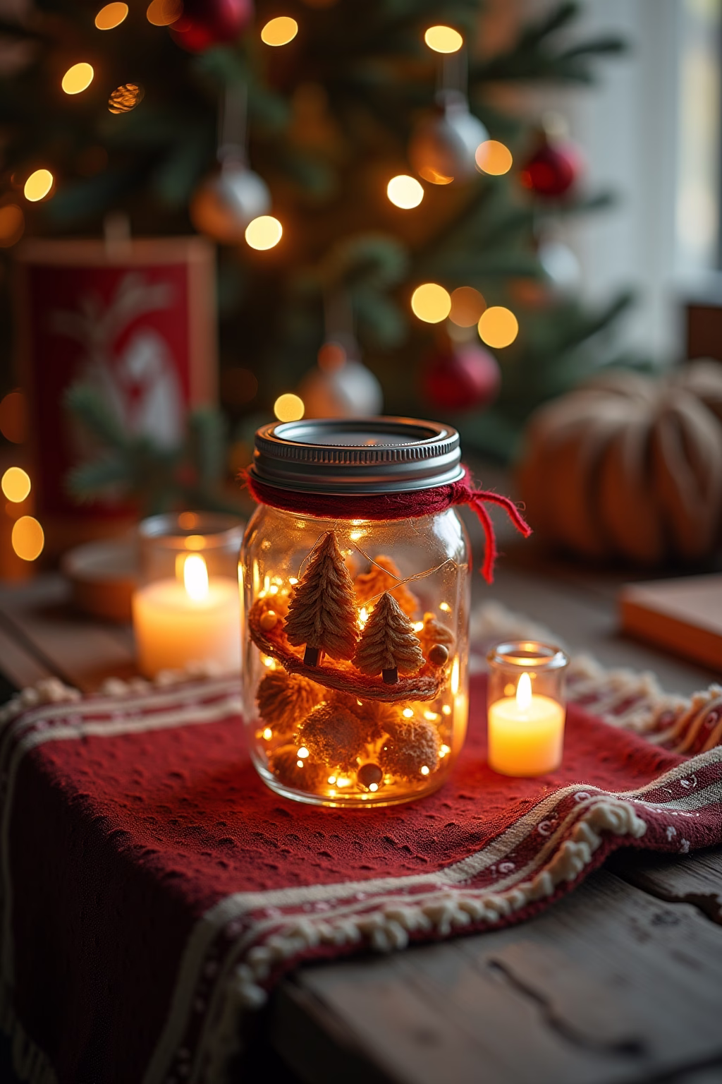 einmachglas weihnachten outline 8