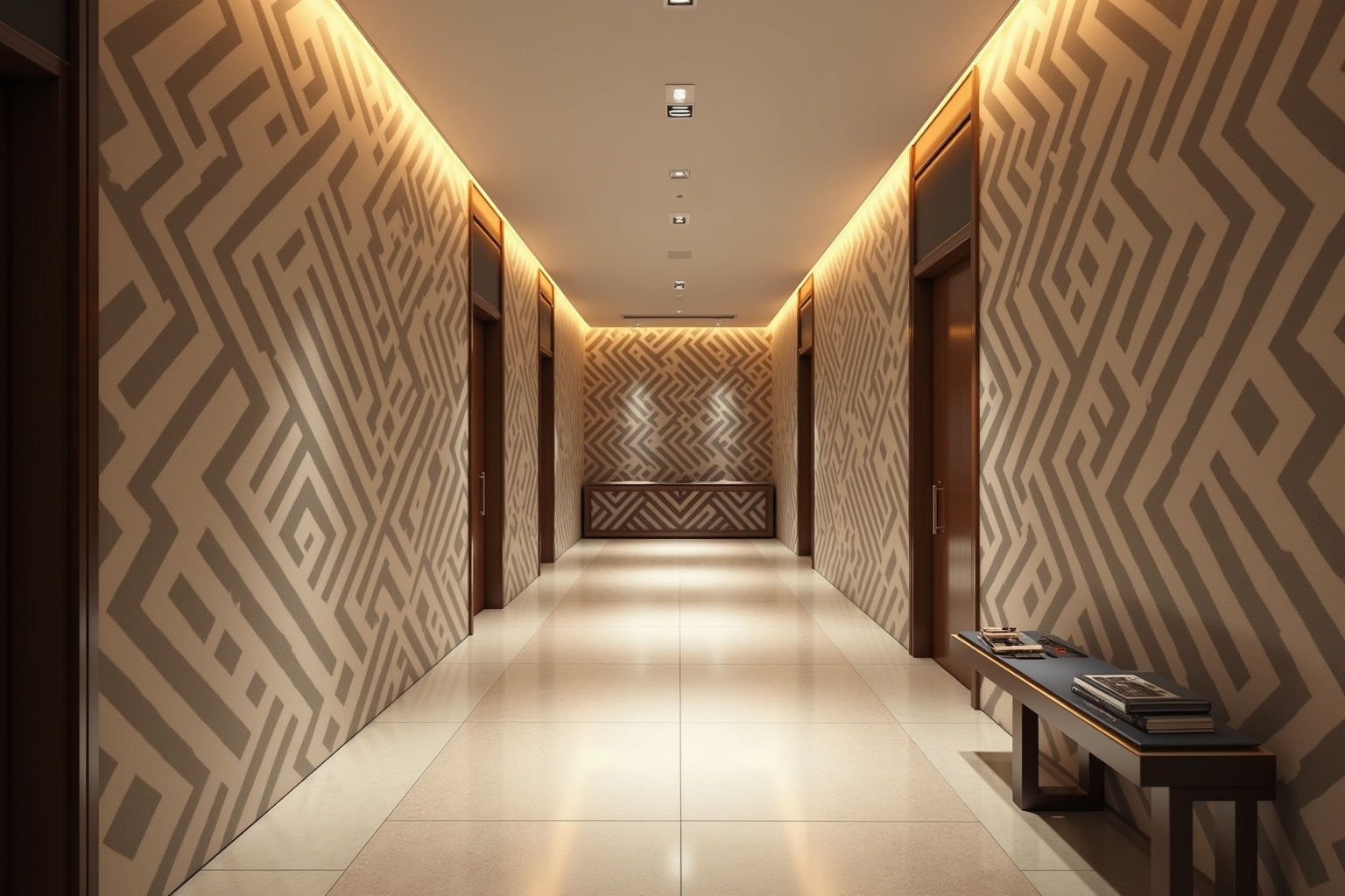 Flur streichen: Ideen und Muster für deine Wände