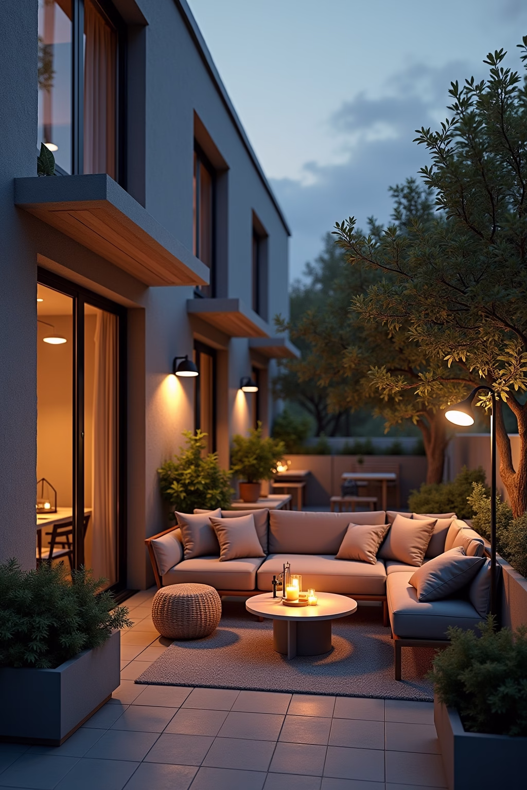 gemuetliche terrasse outline 6