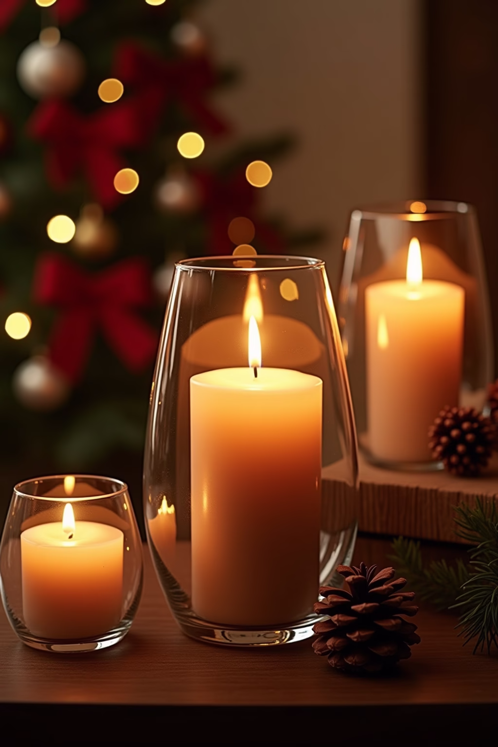 8 Glasvasen dekorieren zu Weihnachten: Festliche Ideen 24 glasvasen dekorieren weihnachten outline 3 1