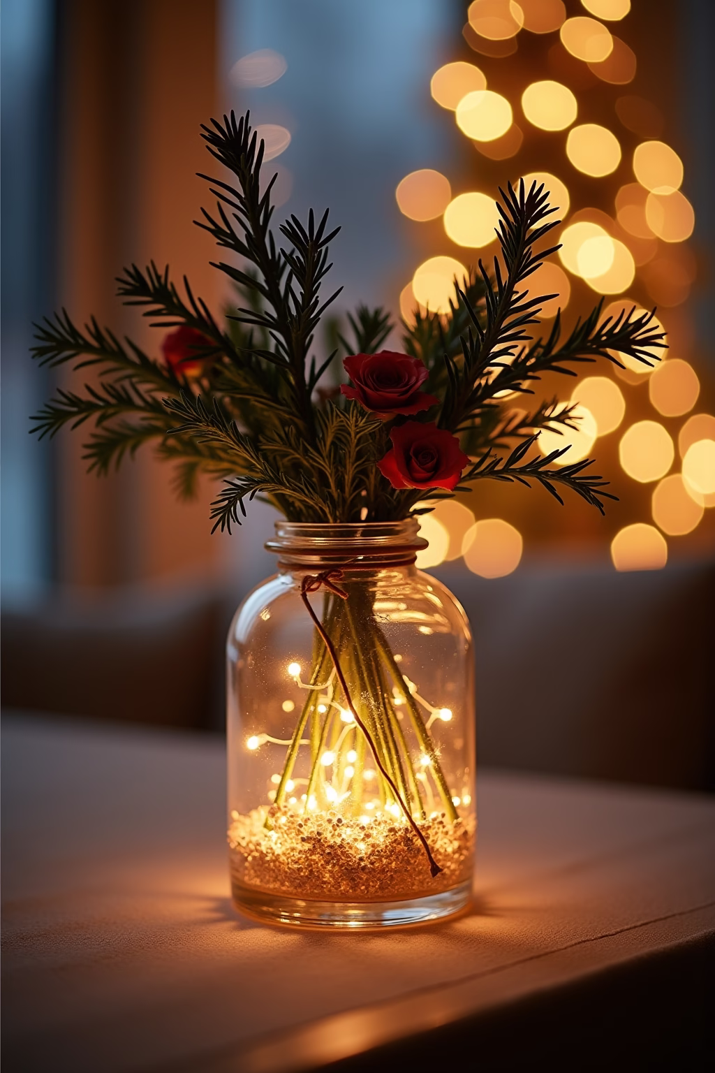 glasvasen dekorieren weihnachten outline 6