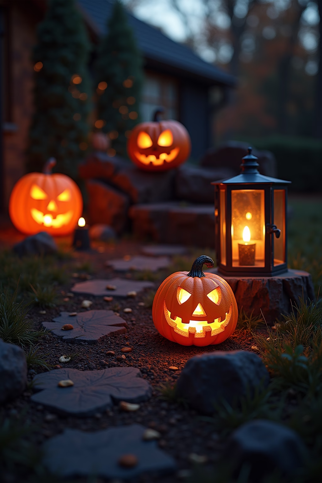 halloween deko garten selber machen outline 1