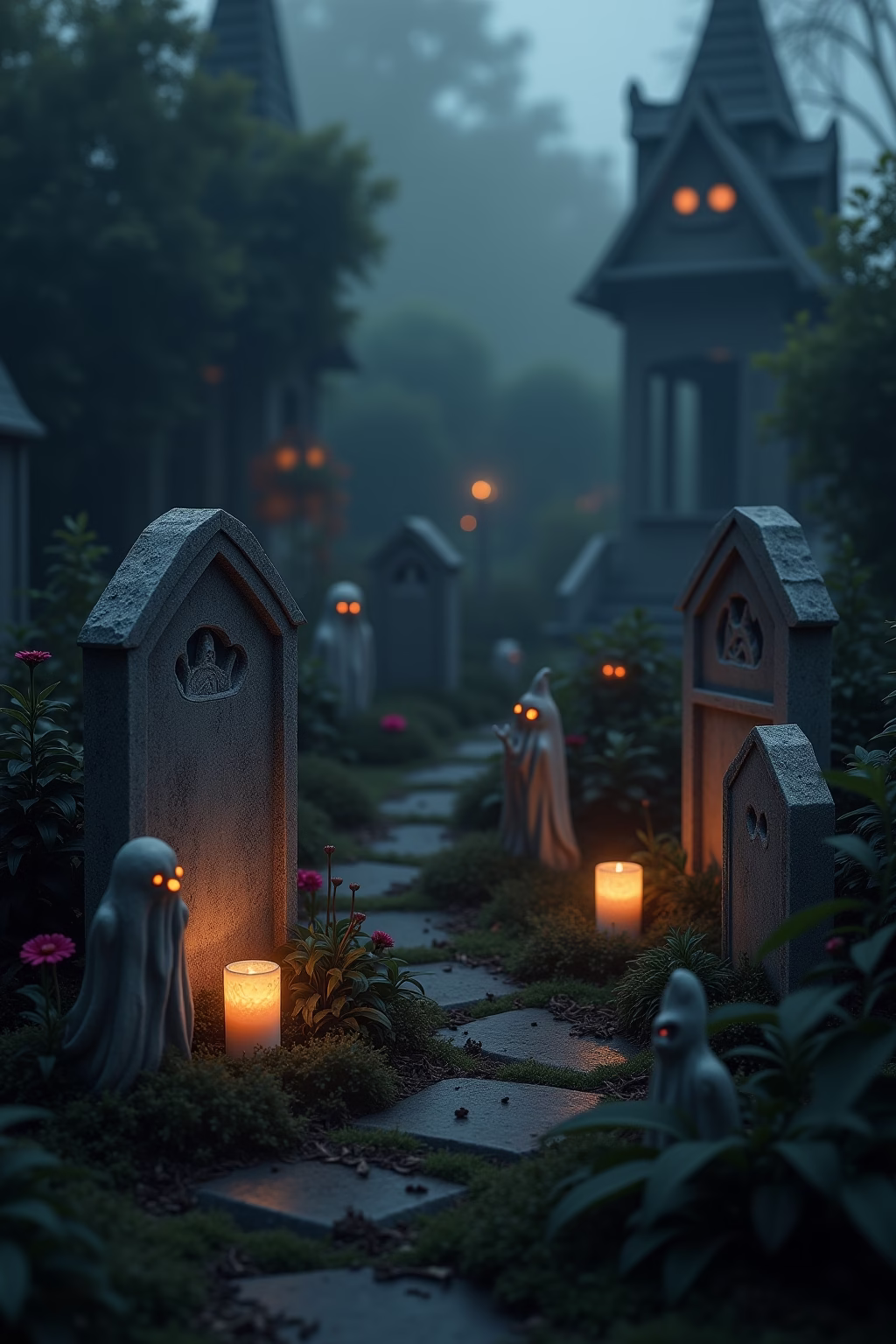 halloween deko garten selber machen outline 6