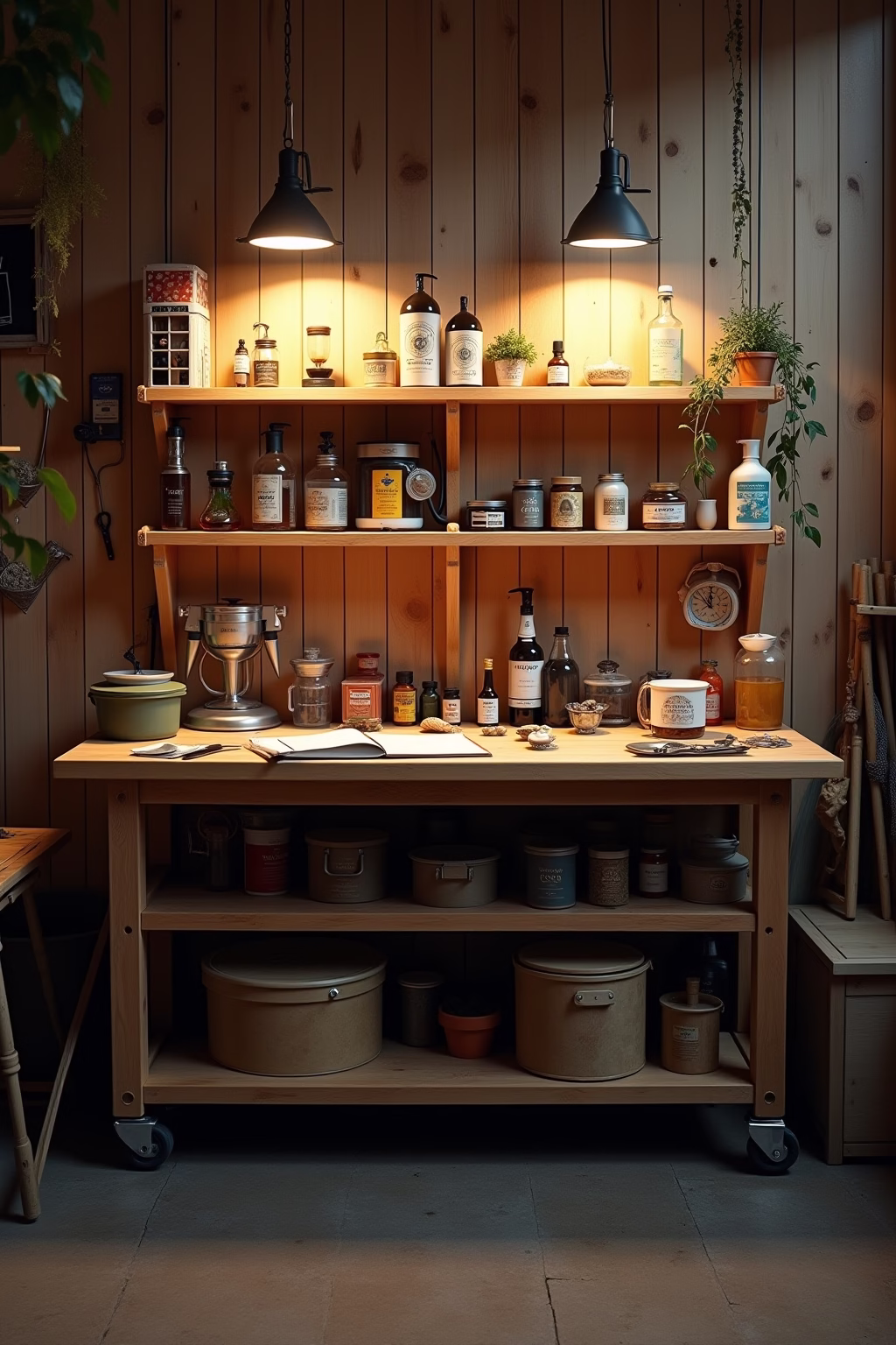 hobbywerkstatt werkstatt einrichten ideen outline 8