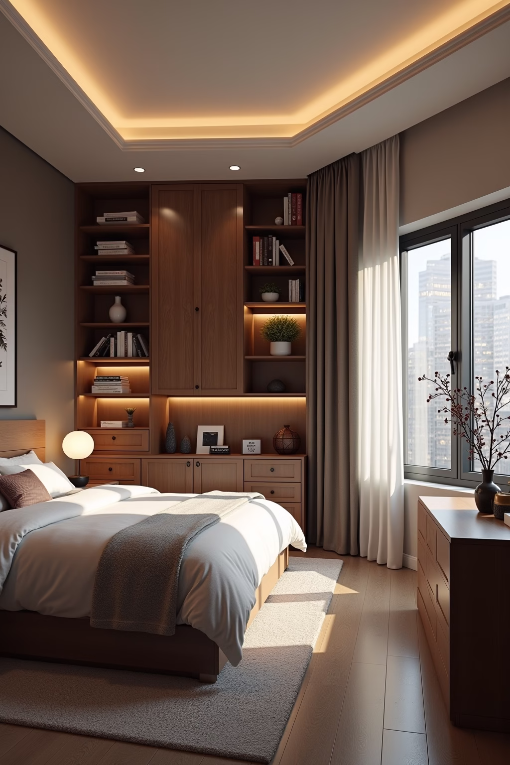 ideen fuer kleine schlafzimmer outline 4