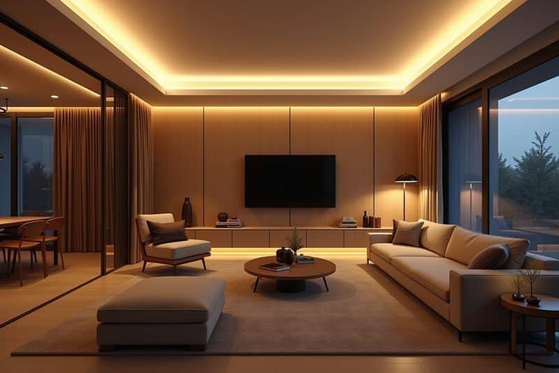 7 Indirekte Beleuchtung Wohnzimmer Ideen