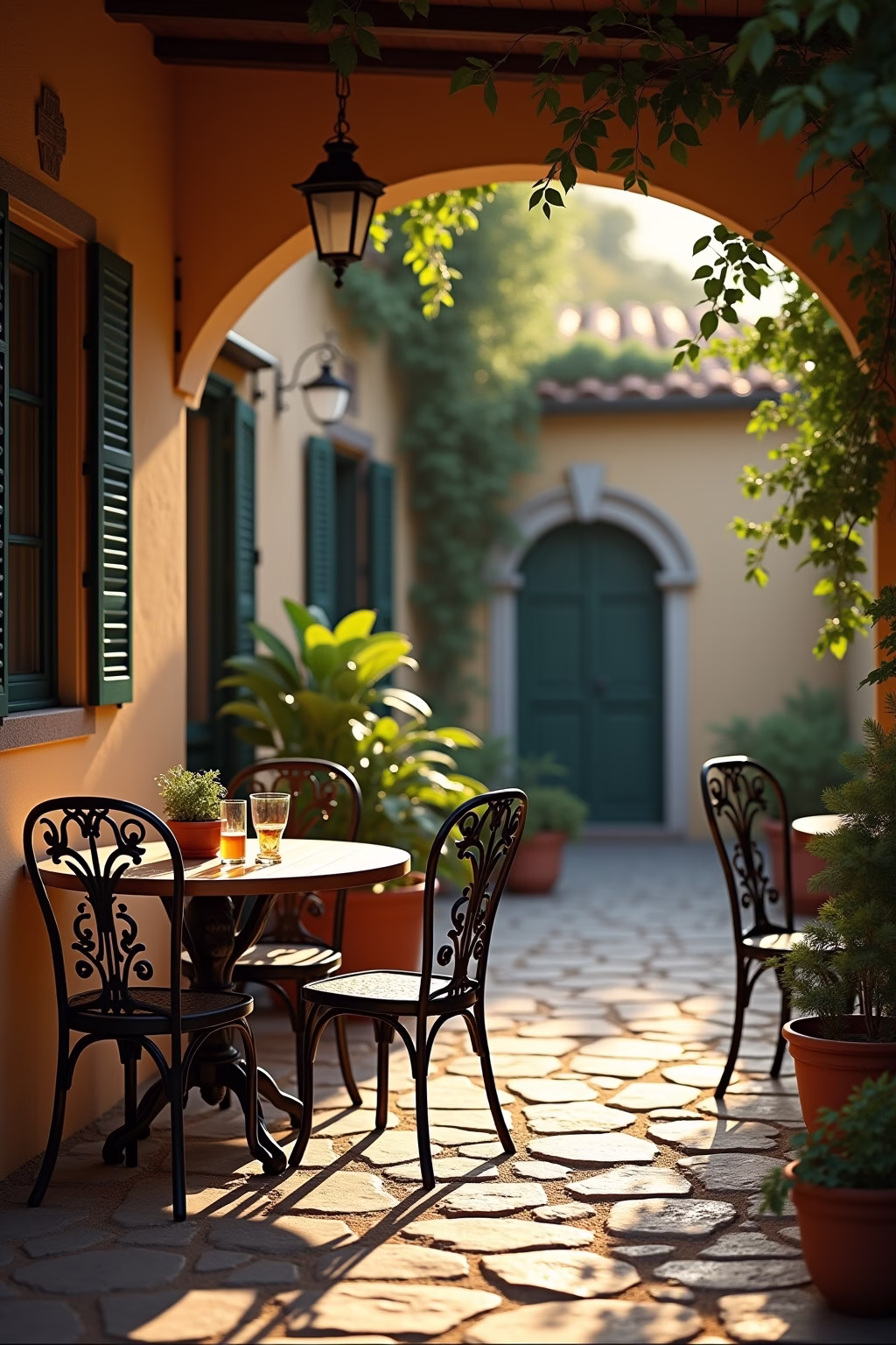 italienische terrasse outline 4