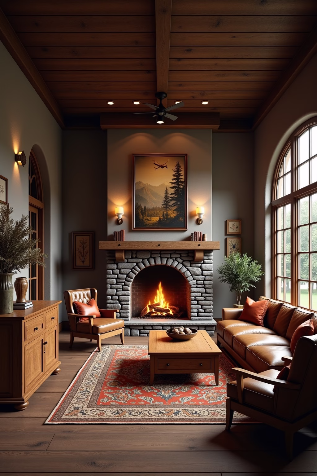 jagdzimmer einrichten outline 4