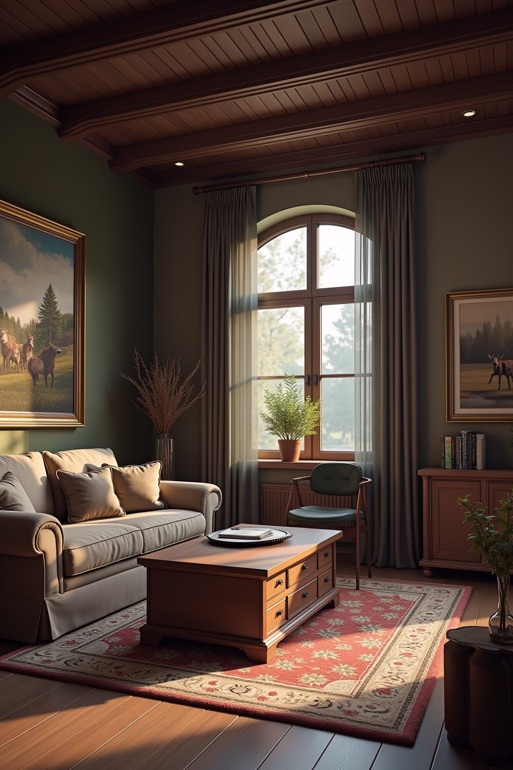 jagdzimmer einrichten outline 6