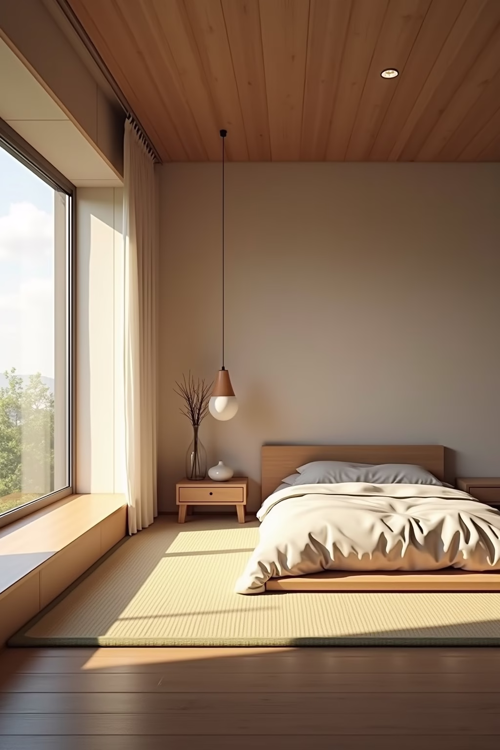 japanisches schlafzimmer outline 1