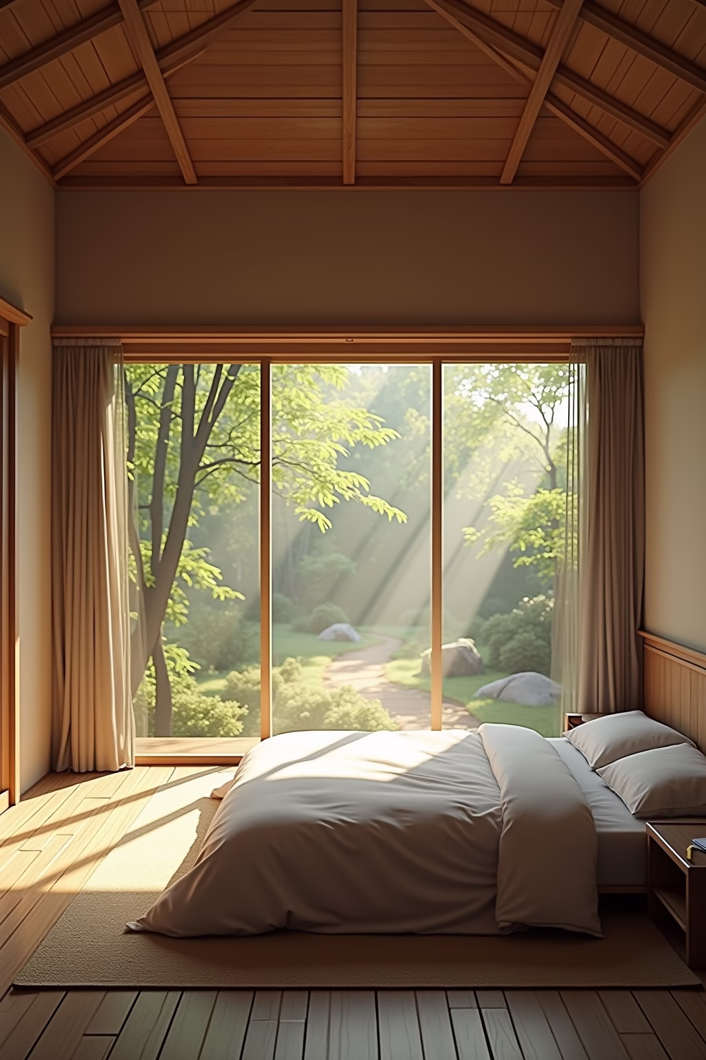 japanisches schlafzimmer outline 4