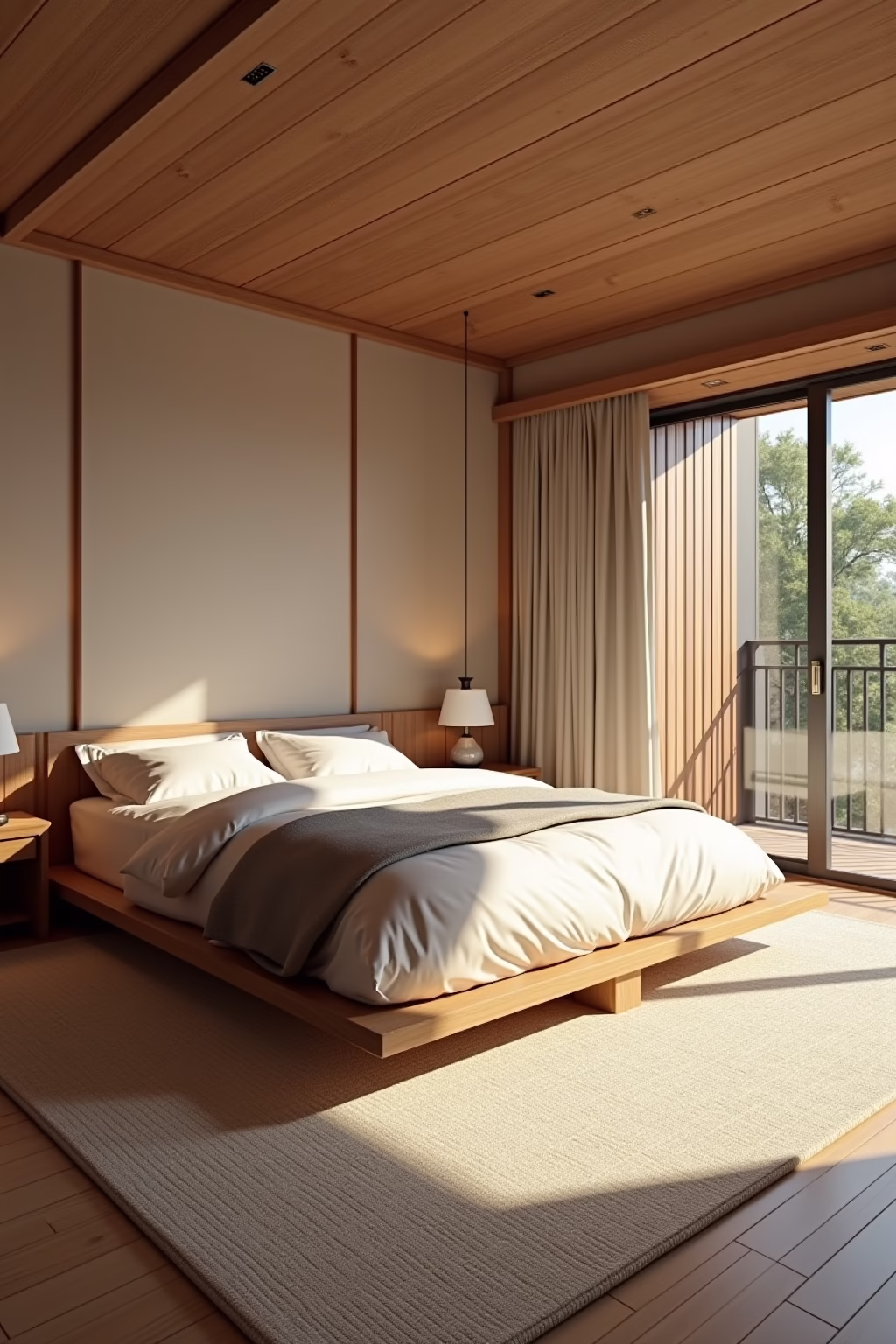 japanisches schlafzimmer outline 6
