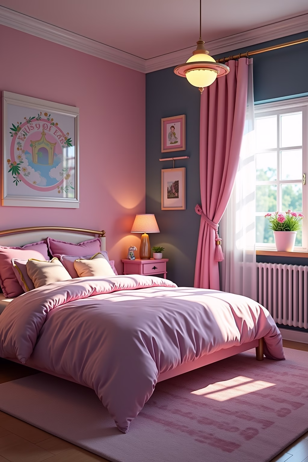 kinderzimmer maedchenzimmer outline 4