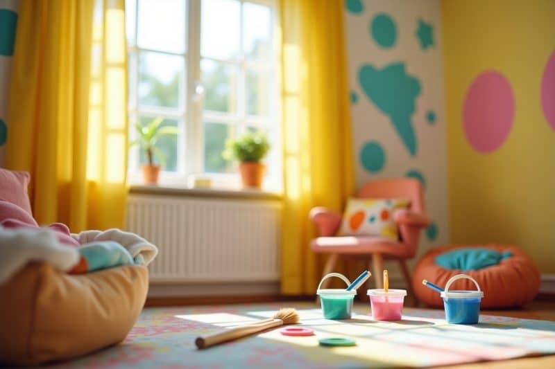 Kinderzimmer streichen: Tipps & Ideen