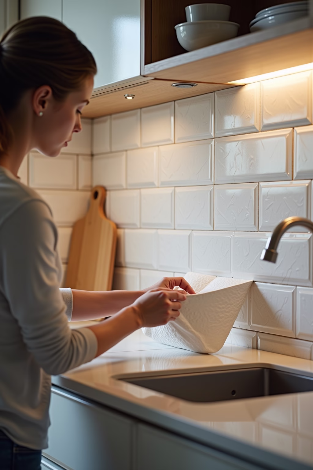 klebefliesen kueche outline 4