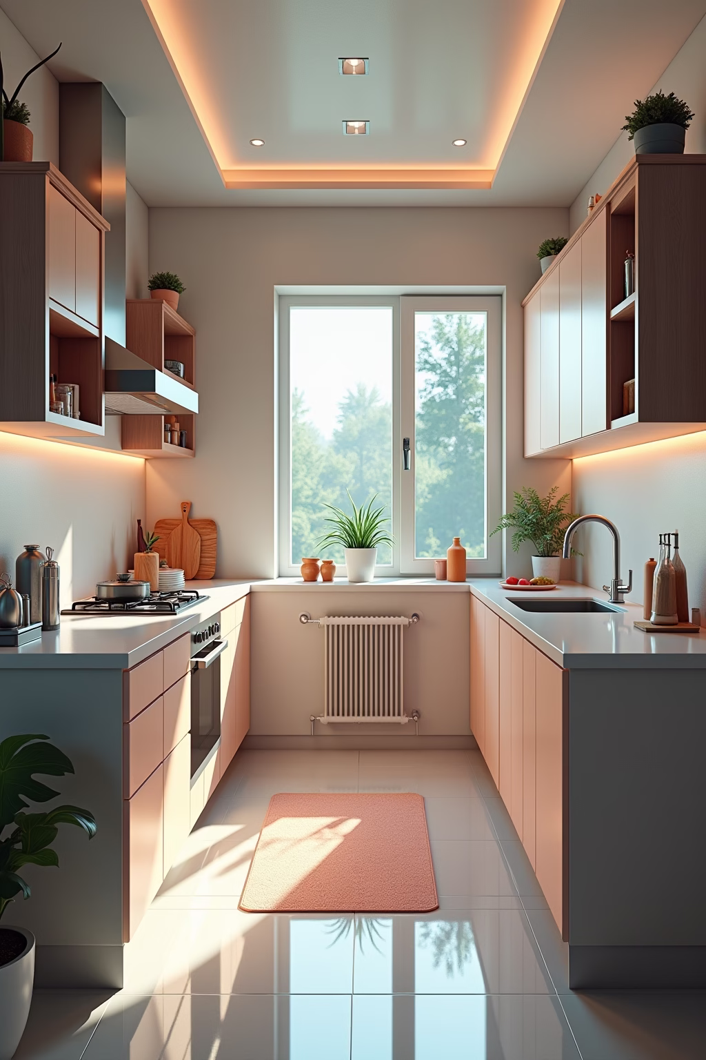 8 Kleine Küche Einrichten Ideen für mehr Stauraum 19 kleine kueche einrichten ideen outline 7