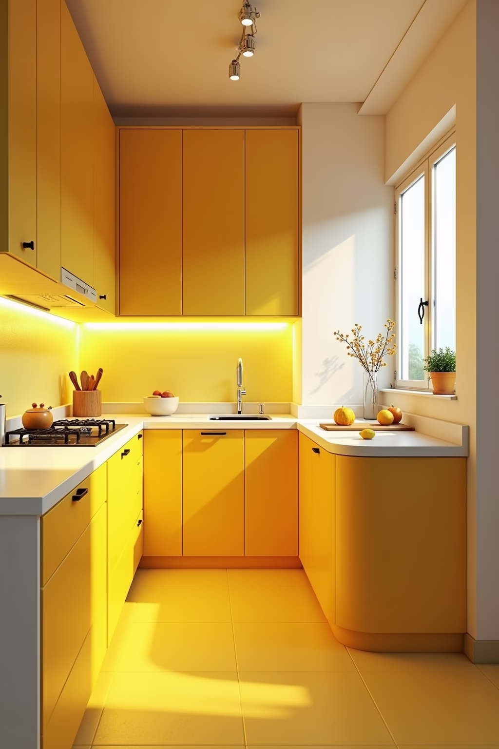 kleine kueche einrichten outline 3