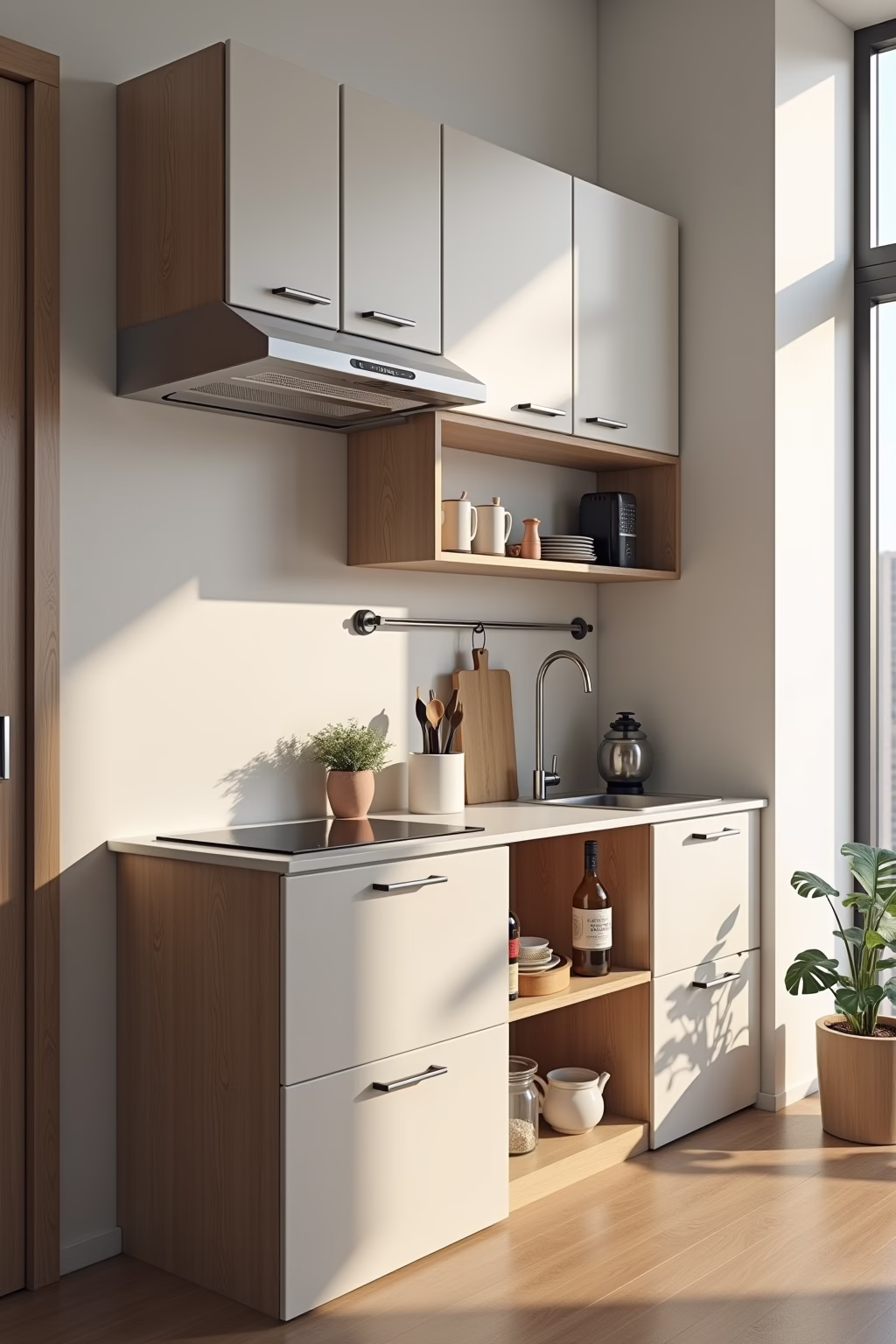 kleine kuechen einrichten outline 5